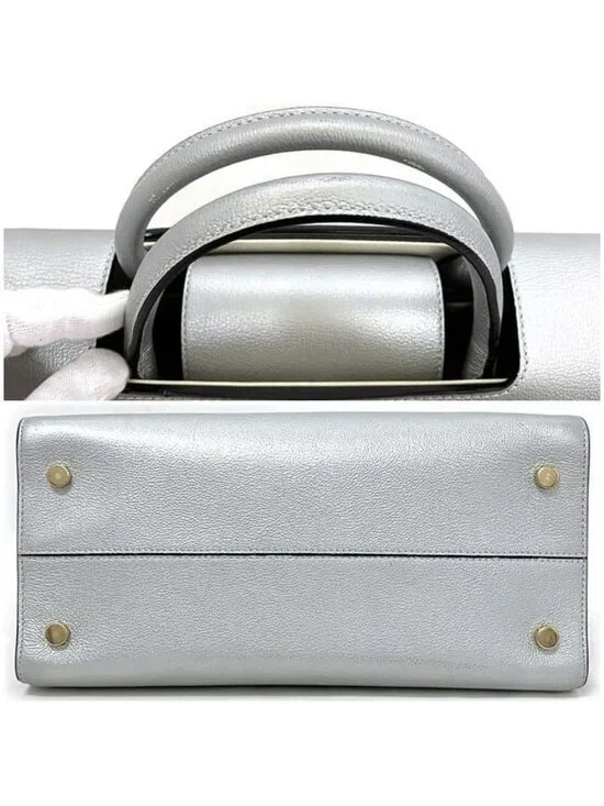 Dior 2-Way Bag Silver Gold - Picture 5 of 10
